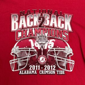 Alabama‎ Crimson Tide Red Long Sleeve Tee